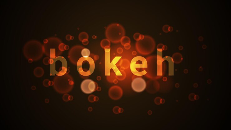 Vector fondo de bokeh realista efecto de luces de bokeh el fondo de bokeh premium ilustración vectorial de bokeh