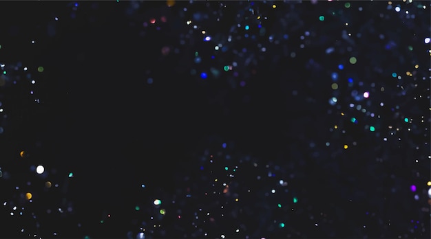Fondo bokeh realista vectorial