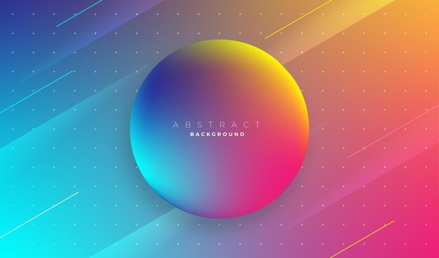 Fondo de bola de colores