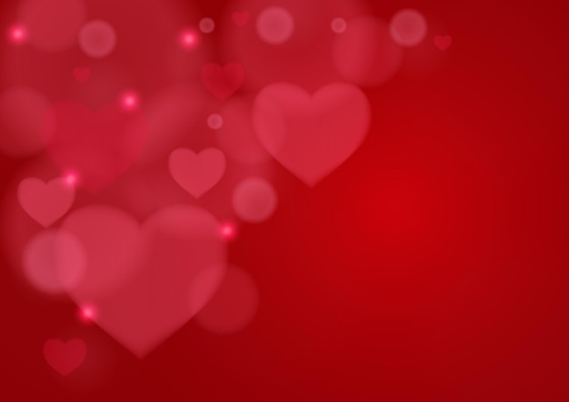 Fondo de Borgoña para el Día de San Valentín