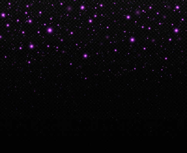 Fondo borroso abstracto púrpura con efecto bokeh Plantilla de vacaciones de Navidad y año nuevo