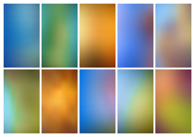 Fondo borroso y abstracto