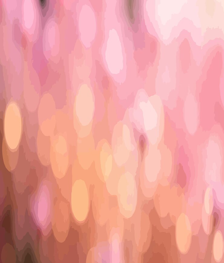 Vector un fondo borroso de círculos rosados y púrpuras