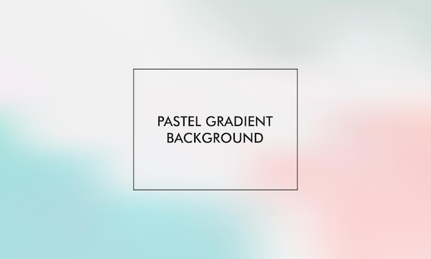 fondo borroso de gradiente abstracto con color pastel