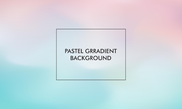 fondo borroso de gradiente abstracto con color pastel