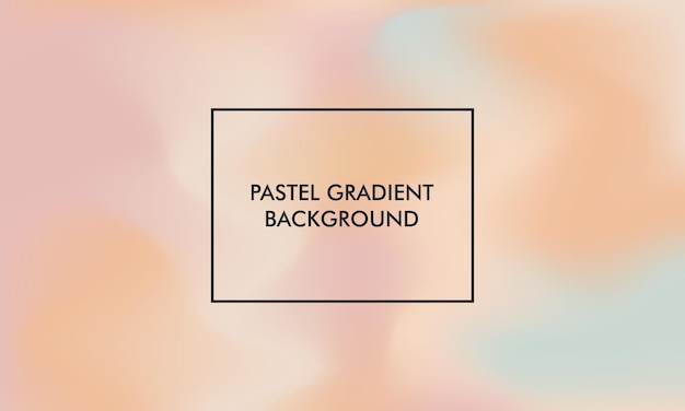 fondo borroso de gradiente abstracto con color pastel