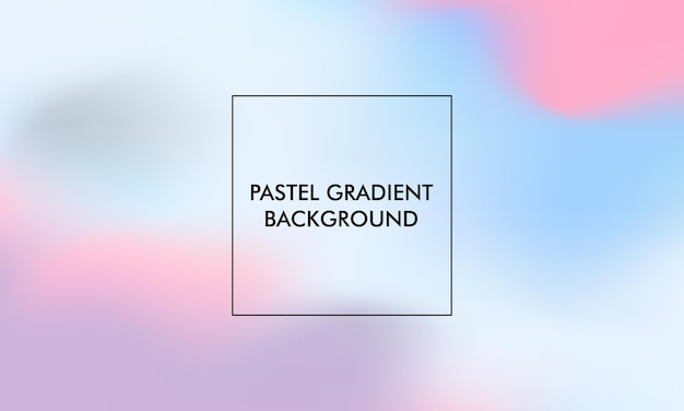 fondo borroso de gradiente abstracto con color pastel