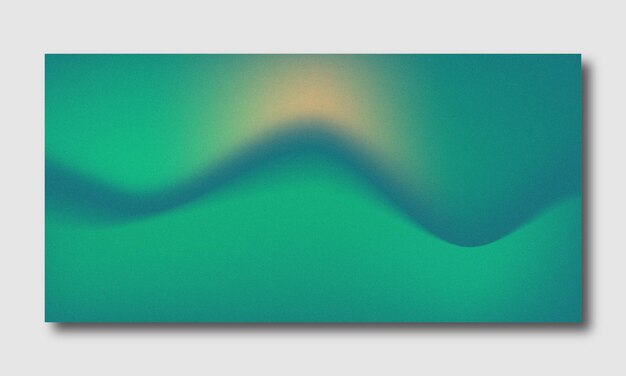 Fondo borroso moderno degradado de color abstracto y plantilla de textura de grano de película con un elegante