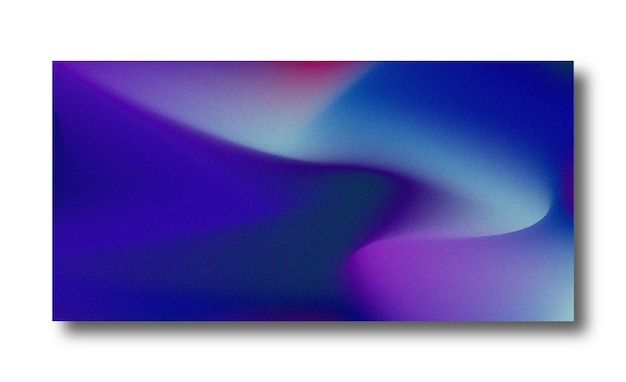Fondo borroso moderno degradado de color abstracto y plantilla de textura de grano de película con un elegante