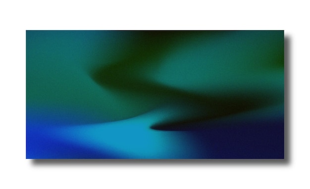Fondo borroso moderno degradado de color abstracto y plantilla de textura de grano de película con un elegante