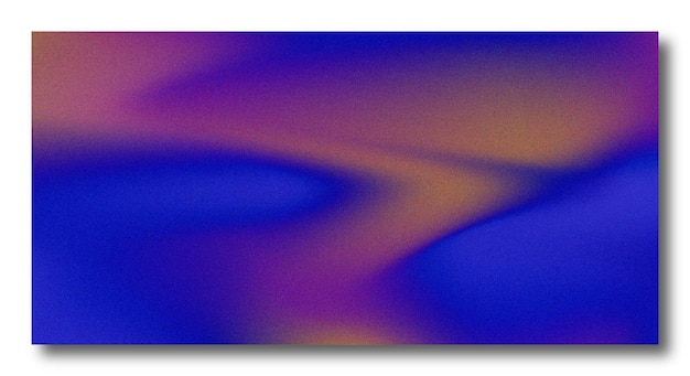 Fondo borroso moderno degradado de color abstracto y plantilla de textura de grano de película con un elegante