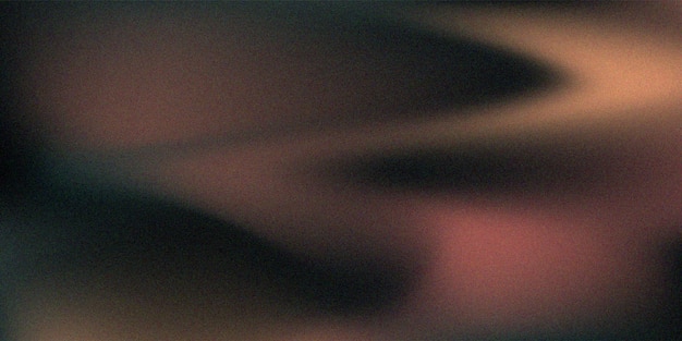Fondo borroso moderno degradado de color abstracto y plantilla de textura de grano de película con un elegante