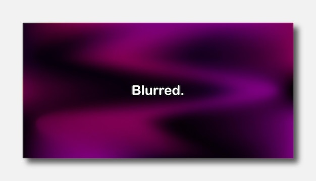 Fondo borroso moderno degradado de color abstracto y plantilla de textura de grano de película con un elegante