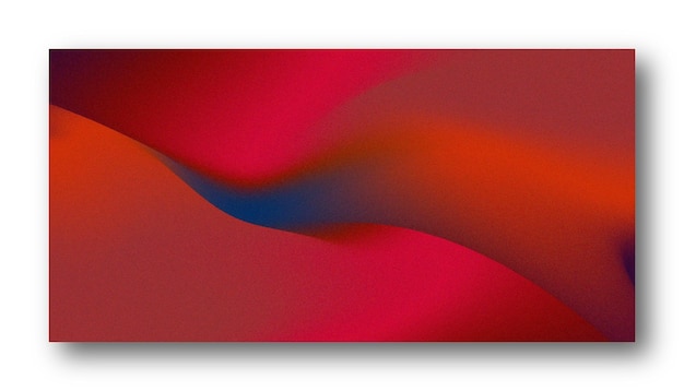 Fondo borroso moderno degradado de color abstracto y plantilla de textura de grano de película con un elegante