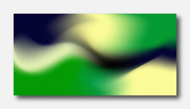 Fondo borroso moderno degradado de color abstracto y plantilla de textura de grano de película con un elegante
