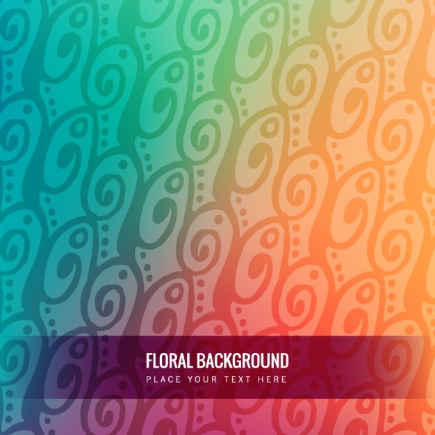 Fondo borroso con patrón de formas abstractas