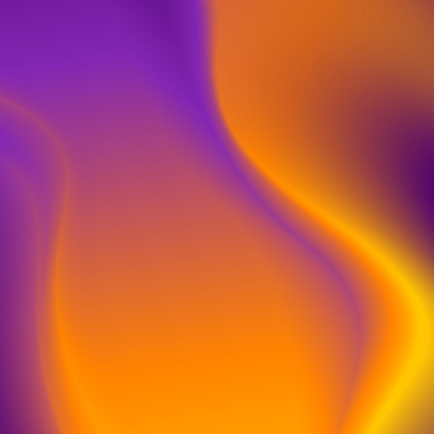 Vector fondo borroso púrpura amarillo abstracto