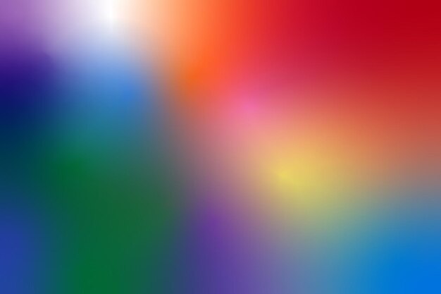 Fondo borroso y vívido de colores