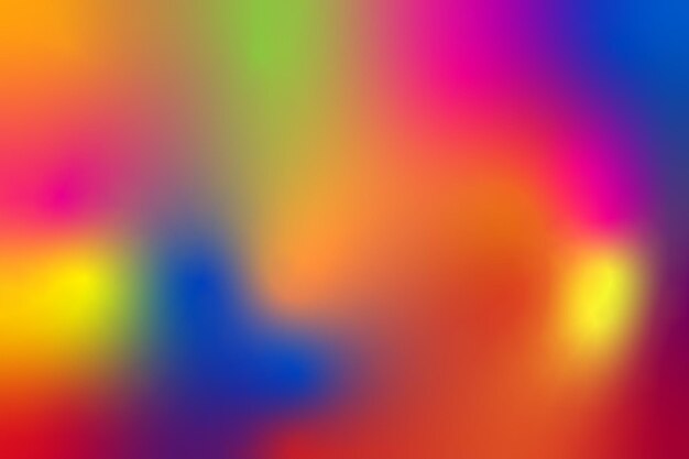 Fondo borroso y vívido de colores