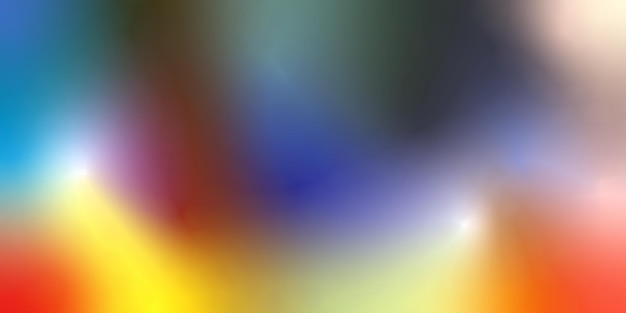 Fondo borroso y vívido de colores