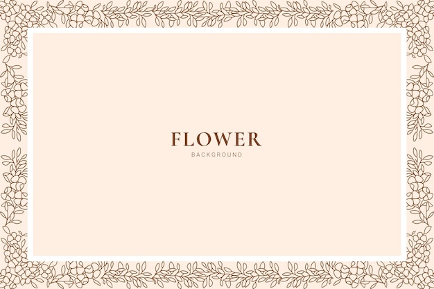 fondo botánico de flores