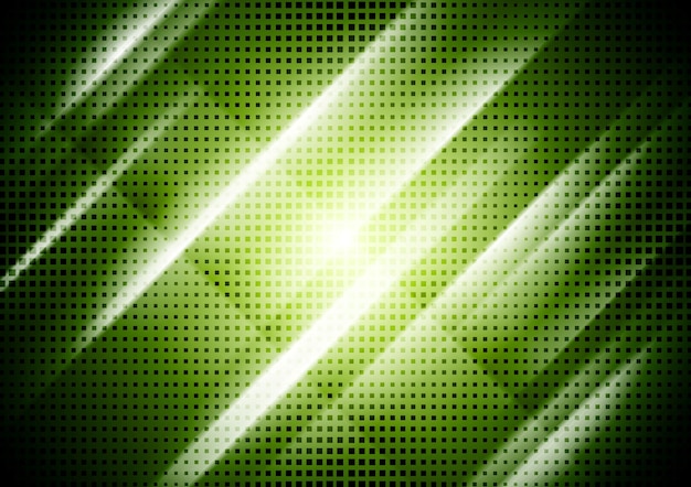 Fondo brillante abstracto de color verde oscuro
