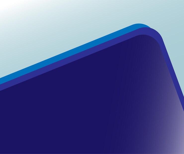 Fondo brillante azul oscuro degradado