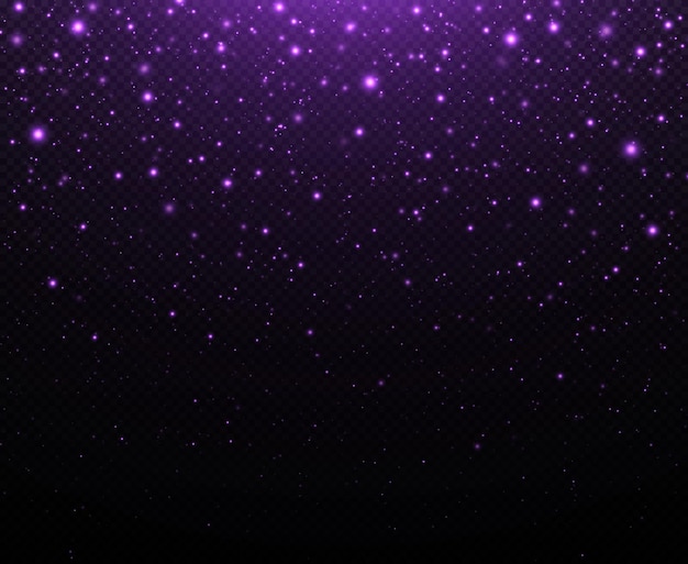 El fondo brillante de las partículas de chispas el brillo borroso del bokeh