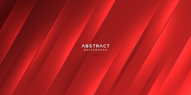 Fondo brillante vibrante futurista rojo abstracto