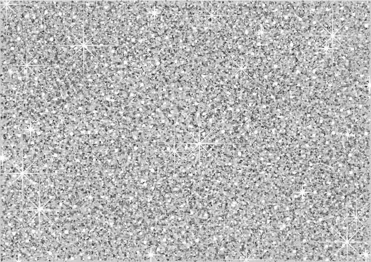 Vector fondo de brillo de plata brillante