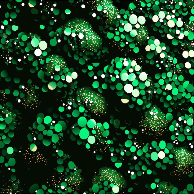 Vector fondo de brillo verde o fondo de brillo púrpura brillante