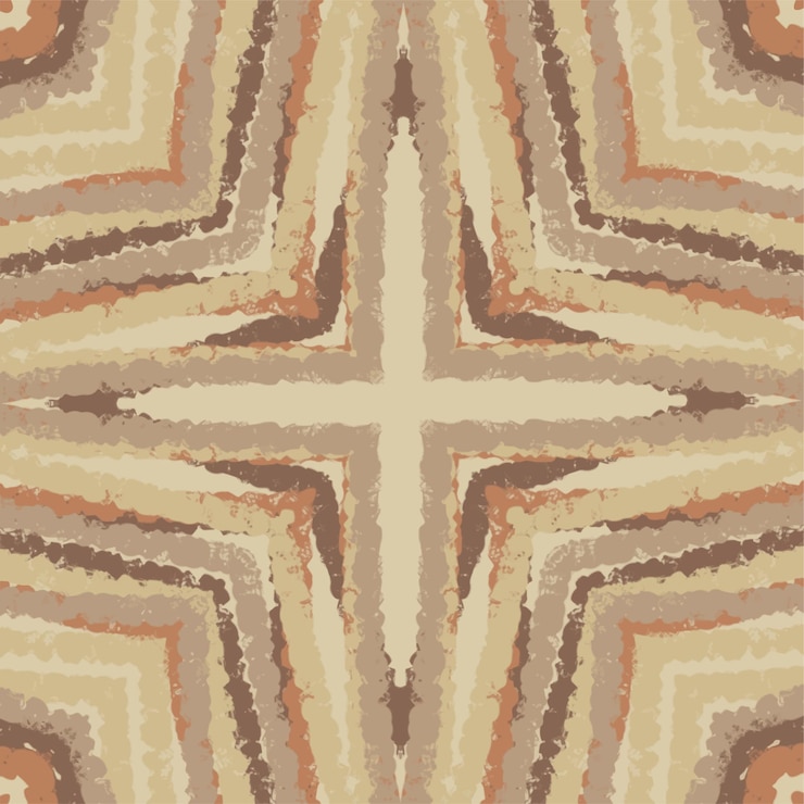 Vector fondo de caleidoscopio abstracto hermoso caleidoscopio de patrones sin fisuras textura de mosaico multicolor textura de caleidoscopio sin fisuras diseño único de caleidoscopio