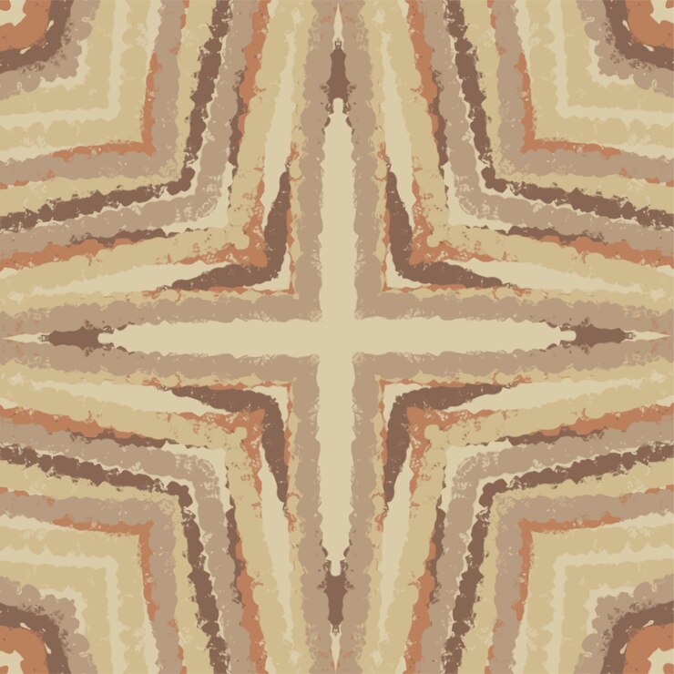 Vector fondo de caleidoscopio abstracto hermoso caleidoscopio de patrones sin fisuras textura de mosaico multicolor textura de caleidoscopio sin fisuras diseño único de caleidoscopio