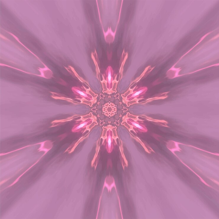 Vector fondo de caleidoscopio abstracto hermoso caleidoscopio de patrones sin fisuras textura de mosaico multicolor textura de caleidoscopio sin fisuras diseño único de caleidoscopio