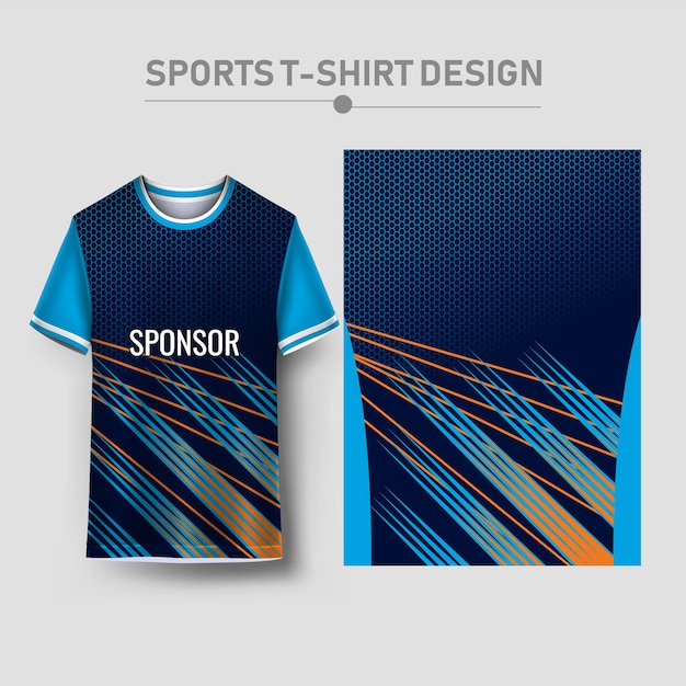 Fondo de la camiseta Camiseta y camiseta deportiva
