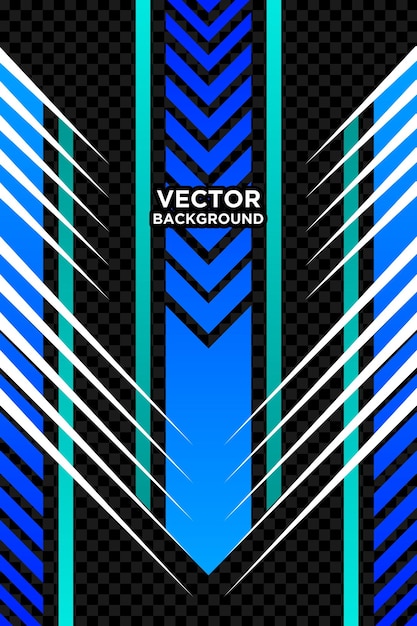 Fondo de la camiseta de carreras de vector azul y blanco