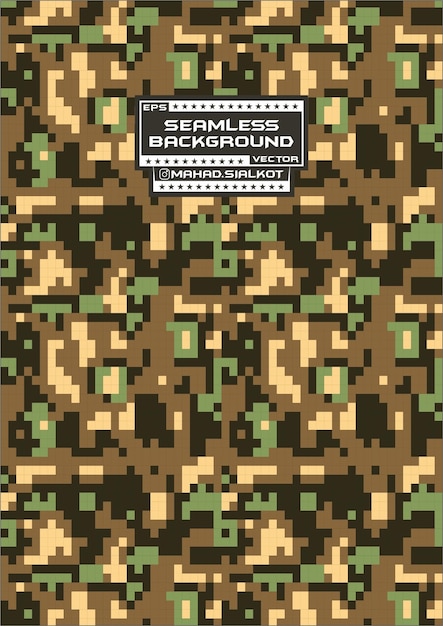 Un fondo de camuflaje con las palabras ejército y las palabras ejército.