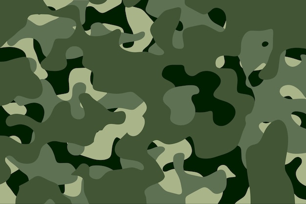 Vector fondo de camuflaje plano