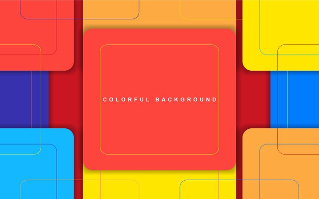 Fondo de capa colorida abstracta