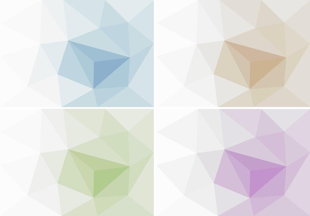 fondo de capa de vector de superposición de triángulo geométrico gráfico para diseño de texto y mensaje