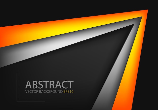 fondo de capa de vector de superposición de triángulo geométrico gráfico para diseño de texto y mensaje