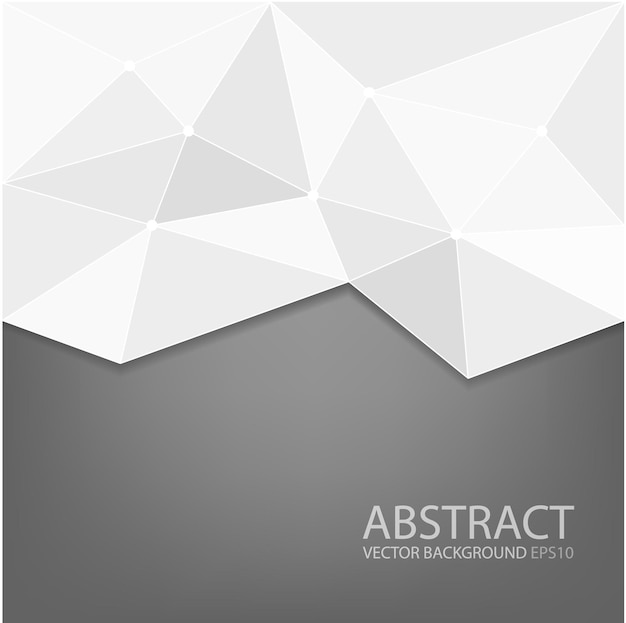 fondo de capa de vector de superposición de triángulo geométrico gráfico para diseño de texto y mensaje
