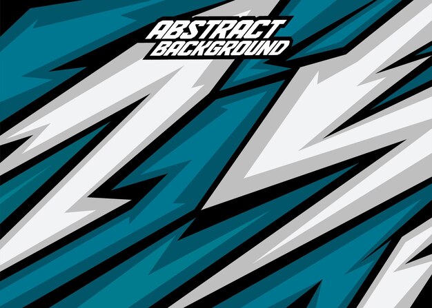 Fondo de carreras rayas abstractas con DuCk azul blanco gris y negro vector libre