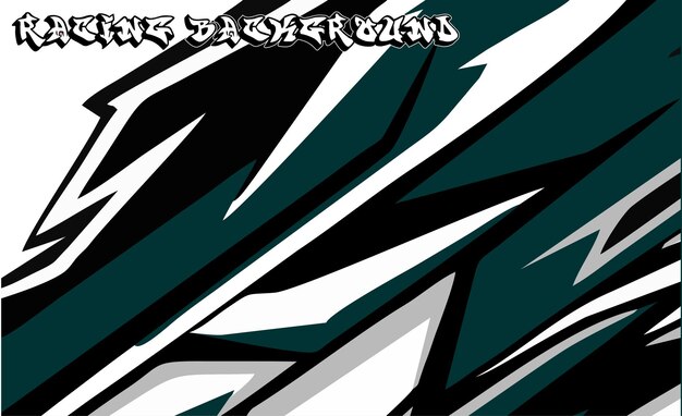 Fondo de carreras de rayas abstractas gráficas