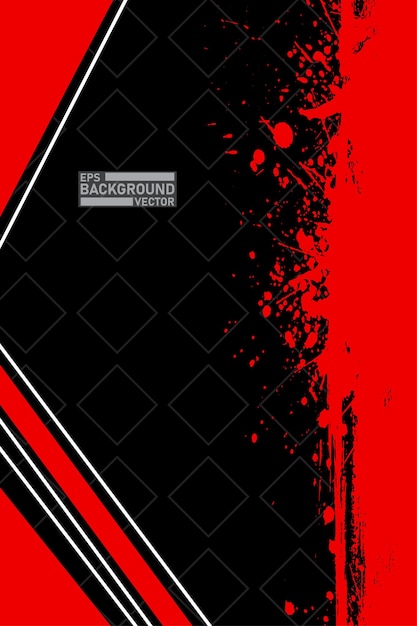 Fondo de carreras rojo y negro