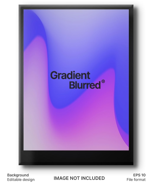 Fondo del cartel con gradiente de malla de colores