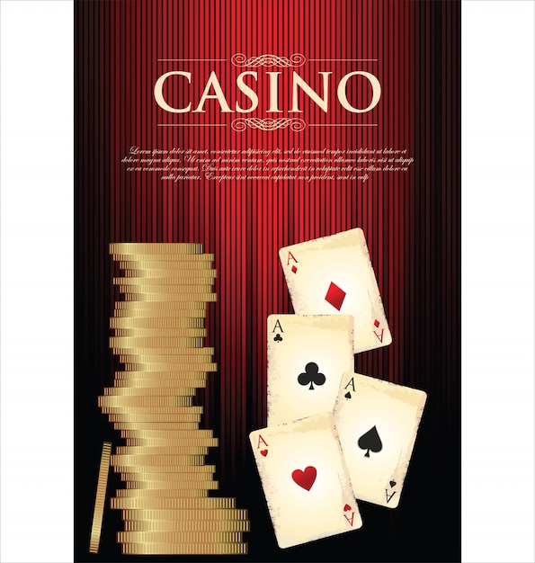 Vector fondo del casino