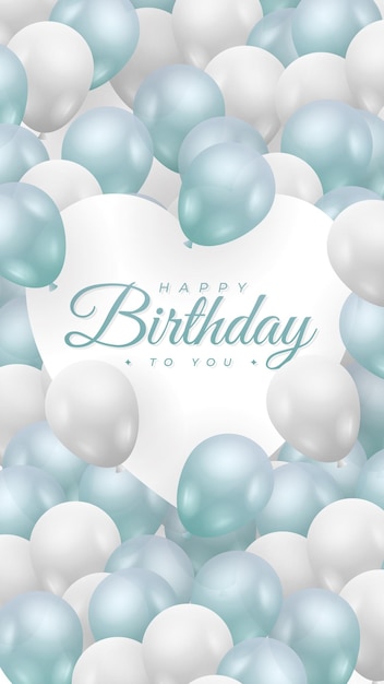 Fondo de celebración de cumpleaños diseño de fondo de feliz cumpleaños tarjeta de cumpleaños moderna con color verde tosca