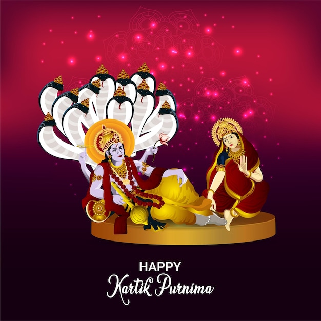 Fondo de celebración feliz kartik purnima