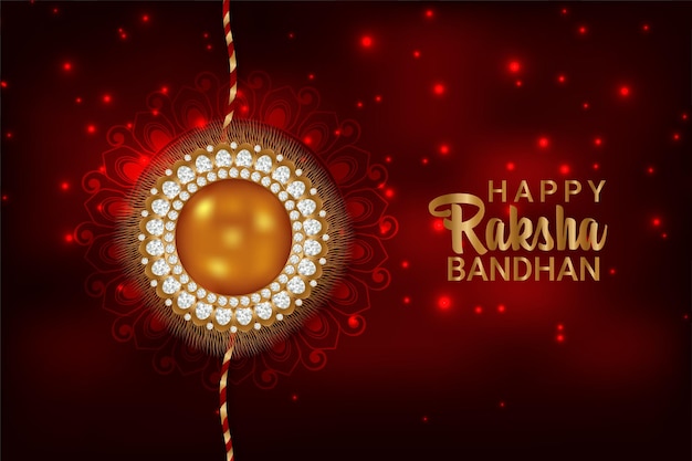 Fondo de celebración feliz raksha bandhan